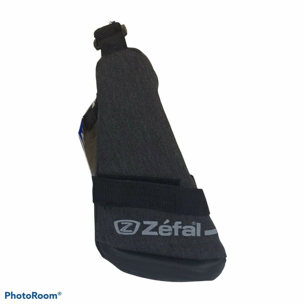 Zefal Deluxe Under Seat Bag for Bicycle Zippered Storage No Tools Needed